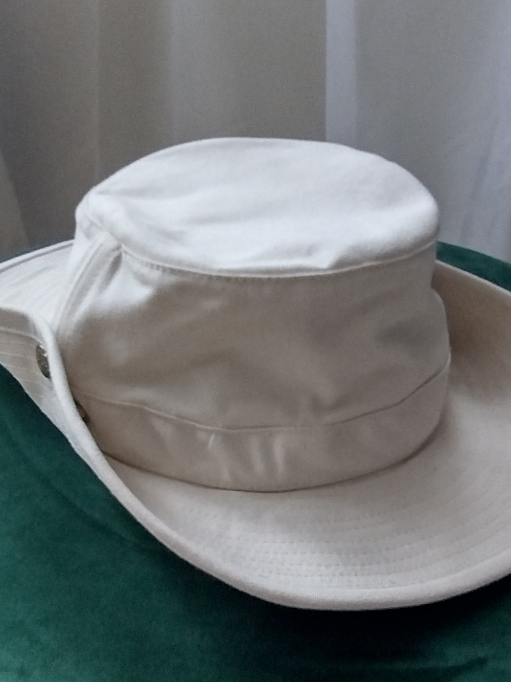 Tilley Men's Cream Cotton Safari Bucket Hat